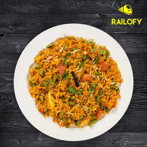 Vegetable Biryani with raita-Railofy